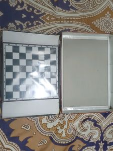 Black And White Chess Board Set