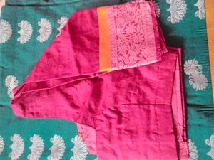 Gold And Silver Zari Woven Silk Saree