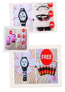 🔥 Mega Deal Combo – watch, Sunglasses, Facewash..