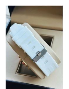 American Caliber White Band Watch (first Copy)