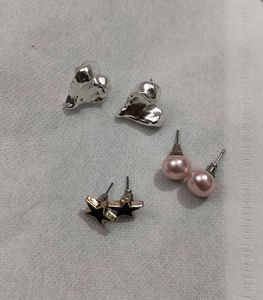 3 stud Earrings