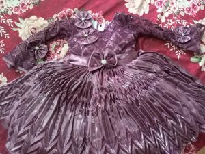 Baby Birthday Frock Full Hands