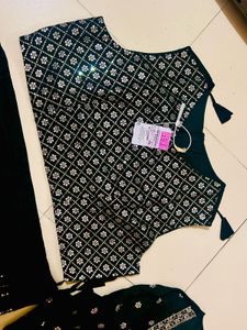Size 4XL  3 Peace  Woman Beautiful Lehnga Set