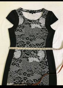 Elegant Black &amp; White Dress