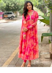 Anarkali Kurti Set