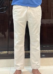 Cream Pants