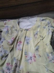 Floral Chiffon Blouse