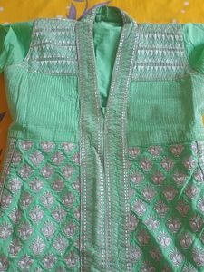 Green Kurta Set &amp; Suit