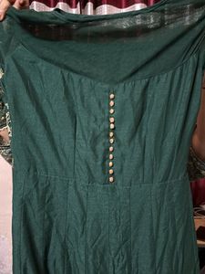 Elegant Green Ethnic Gown