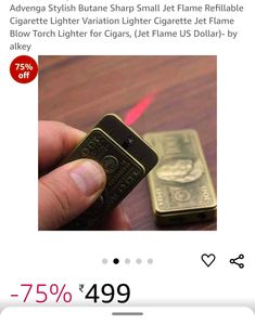 ✨Stylish Cigarette Lighter 🚬
