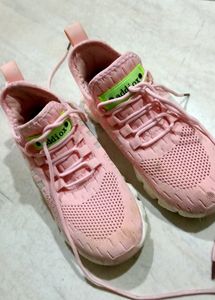 Peach Colour New Shoes