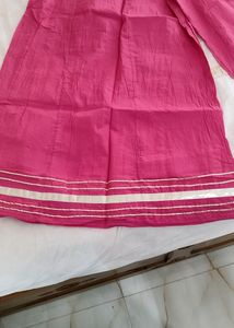 New UNUSED Kurta Palazzo Set With Gotta Patti Work