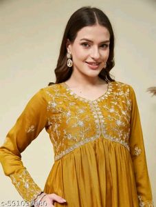 Elegant Embroidered Kurta Pant Set