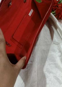 Red Velvet Clutch