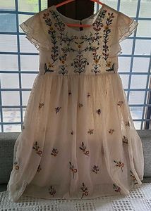 Girls' Embroidered Dress