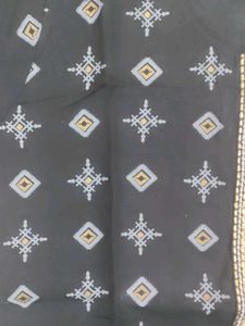 Elegant Black Printed Kurta