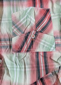Multicolored Mens Casual Shirt