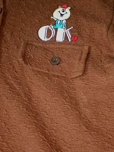 Cute Brown girls Top