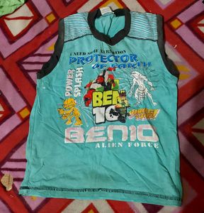 Graphic Print Tee - Roar Shore 5 sets