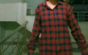 Red & Blue Plaid Shirt