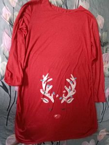 Reindeer Christmas Nightgown