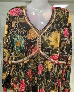 Floral Print Dress &amp; Pants Set