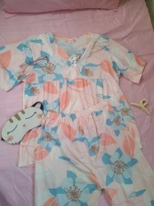 Floral Pajama Set