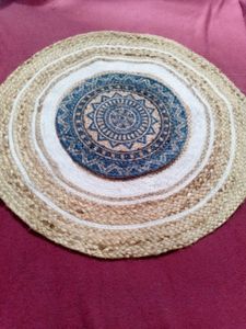 Handmade Jute Mat Made With Natural Rop