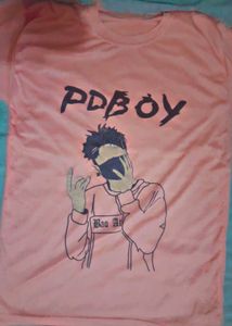 Pink PDPBoy Graphic Tee