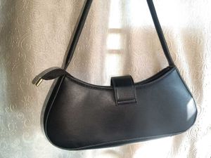 Solid Box Shoulder Bag