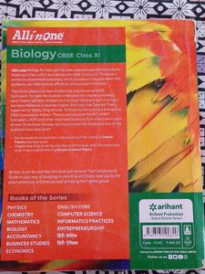 Arihant All In One Biology Class 11