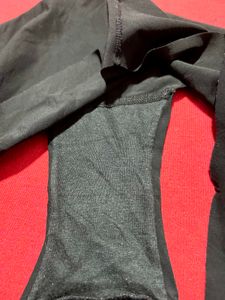 Black Seamless Boyshort Panty Size L–XL