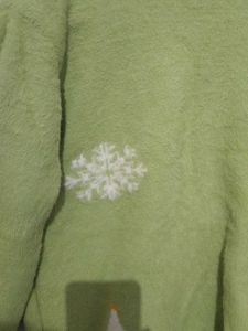 Cute Green Winter Sweater