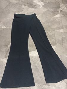 Dark Green Flare Trouser