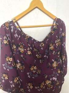 Floral Off-Shoulder Blouse