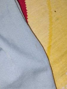 Light Blue Pleated Skirt