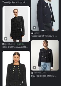 Zara Tweed Blazer