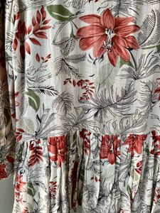 Floral Printed Summer Cotton Top