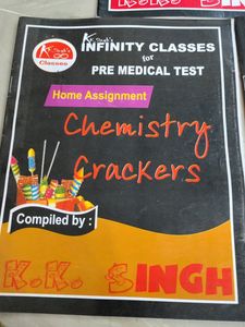 Chemistry Infinity Classes Notes Pack Of 3 .
