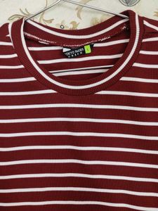 Striped T-Shirt Dress