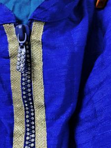 Ethnic Blue Jacket