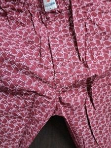 Patterned Casual Pants
