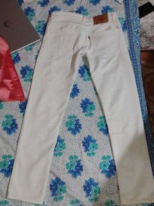 Pure White Jeans For Men