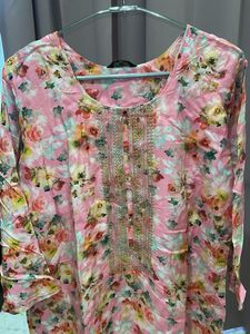 Pink Kurta Mandakini