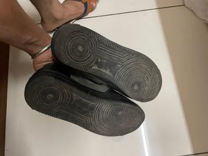 New Nike Black Army Design Shoes