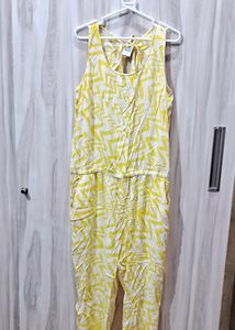 Vero Moda Yellow Jumpsuit