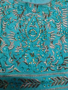 Cotton Festival Kurti Set