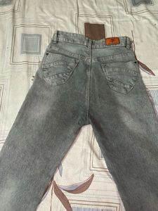 Gray Denim Jeans