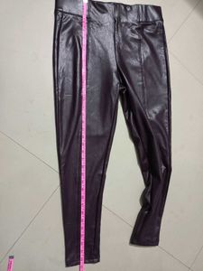 Stylish Faux Leather Leggings size fir 30 to 34