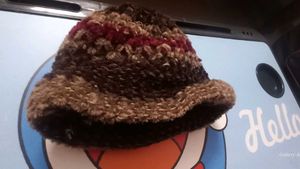 Fuzzy Knit Bucket Hat